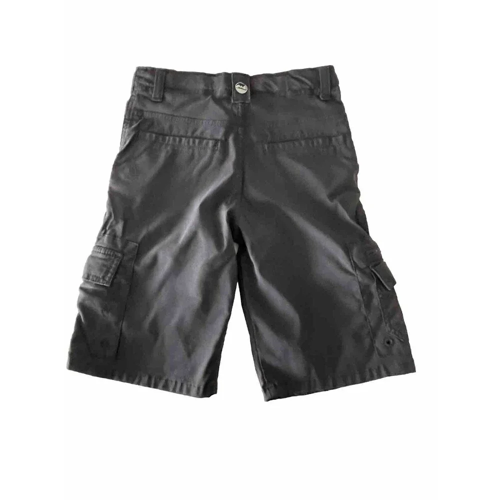 Wrangler Cargo Shorts Boys Size 10 Regular Black Outdoors Hiking Youth